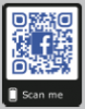 Hübner facebook QR kód